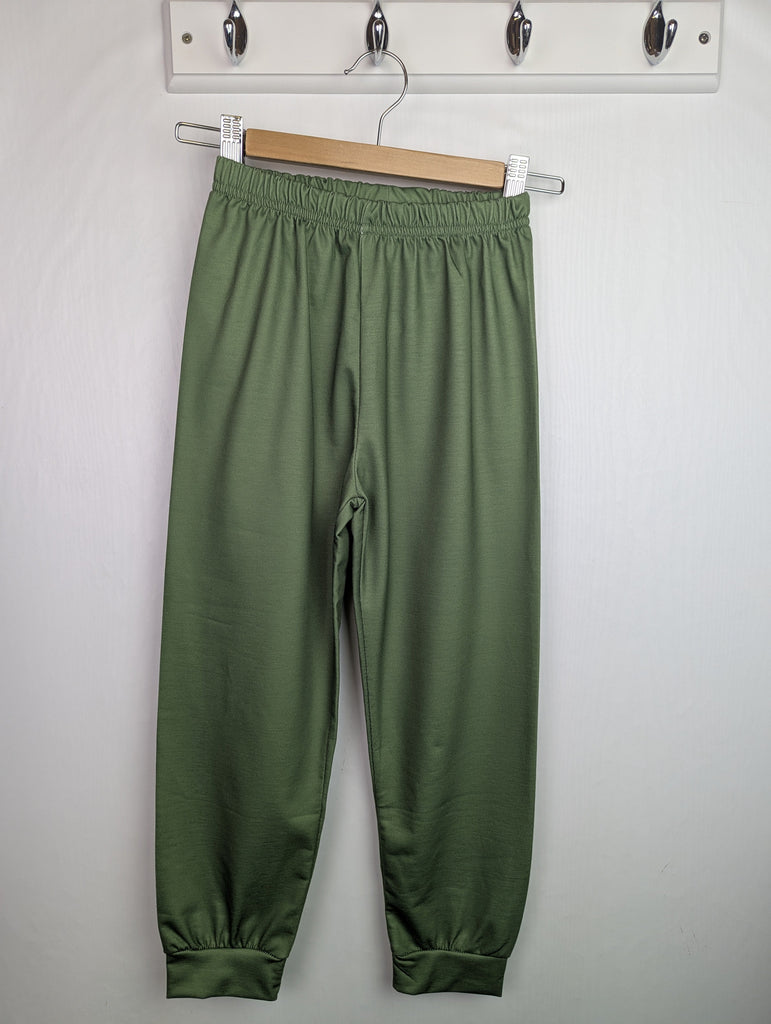 Unbranded Green Jogging Bottoms - Boys 6 - 7 Years - Little Ones Preloved