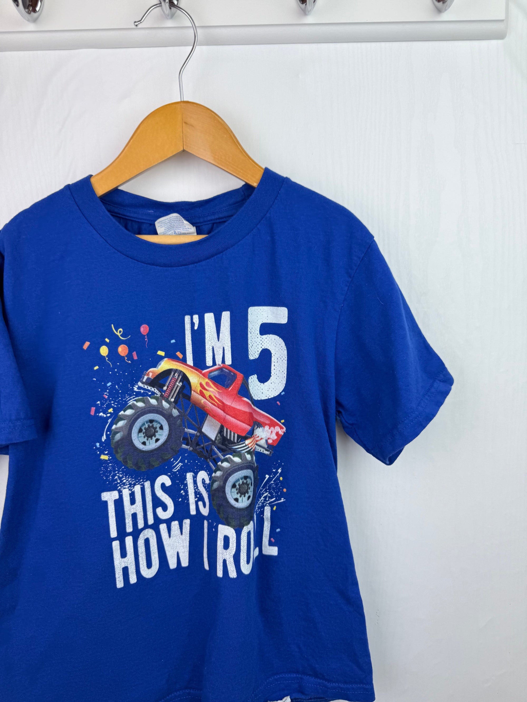 Unbranded I'm 5 Top - Boys 5 - 6 Years - Little Ones Preloved. Second Hand Children's & Preloved Baby, Kids, Girls & Boys Clothes. UK online