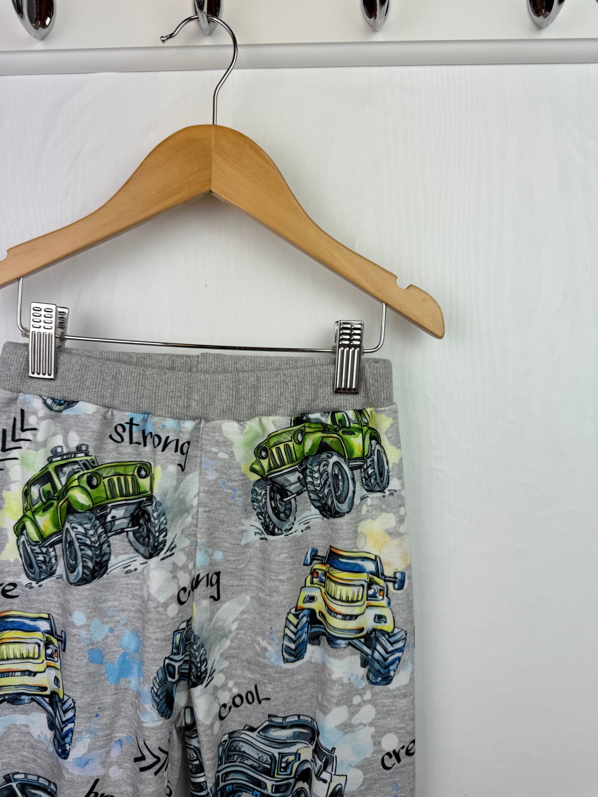 Unbranded Monster Truck Joggers - Boys 5 - 6 Years - Little Ones Preloved. Second Hand Children's & Preloved Baby, Kids, Girls & Boys Clothes. UK online