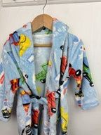 Unbranded Vehicles Dressing Gown - Boys 2 - 3 Years - Little Ones Preloved. Second Hand Children's & Preloved Baby, Kids, Girls & Boys Clothes. UK online