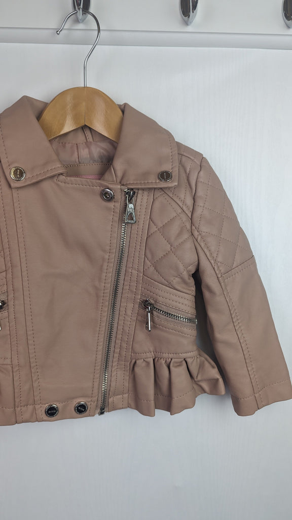 Urban Republic Beige Biker Jacket - Girls 18 Months Urban Republic Used, Preloved, Preworn Baby, Girls & Boys Clothes. Kids & Children's second hand Clothing UK Online. Cheap affordable. Brands including Next, Joules, Nutmeg Morrisons, TU, F&F, H&M.