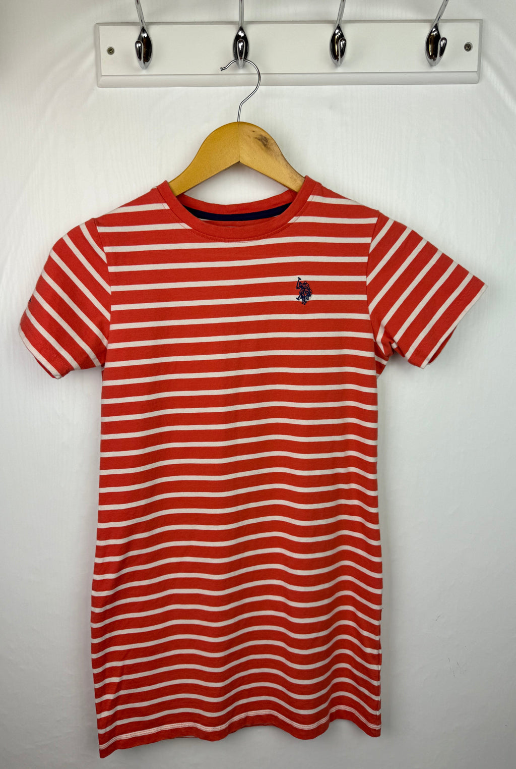 U.S Polo Assn Striped Dress - Girls 10 - 11 Years - Little Ones Preloved. Second Hand Children's & Preloved Baby, Kids, Girls & Boys Clothes. UK online