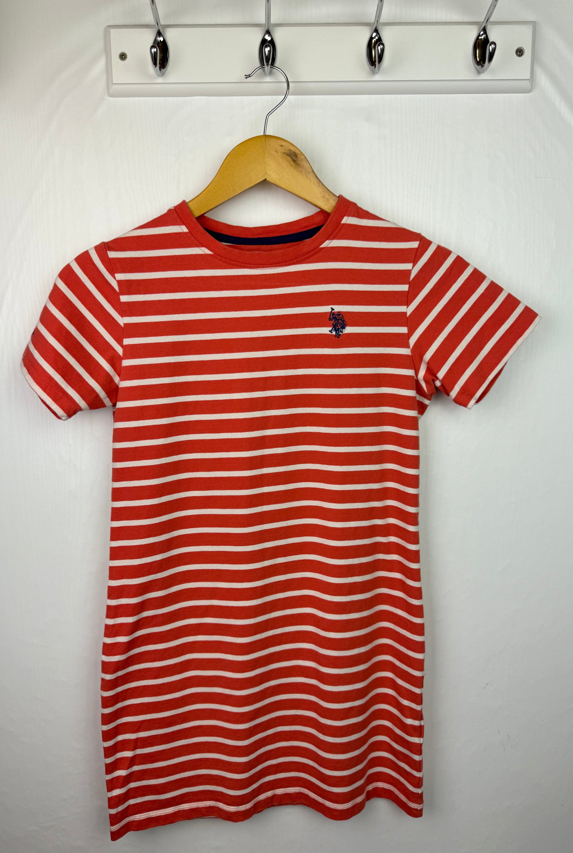 U.S Polo Assn Striped Dress - Girls 10 - 11 Years - Little Ones Preloved. Second Hand Children's & Preloved Baby, Kids, Girls & Boys Clothes. UK online