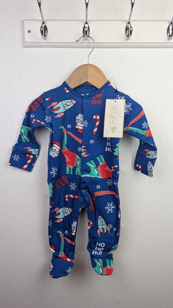 V by Very Christmas Sleepsuit - Boys 0-3 Months V by Very Used, Preloved, Preworn & Second Hand Baby, Kids & Children's Clothing UK Online. Cheap affordable. Brands including Next, Joules, Nutmeg Morrisons, TU, F&F, H&M.