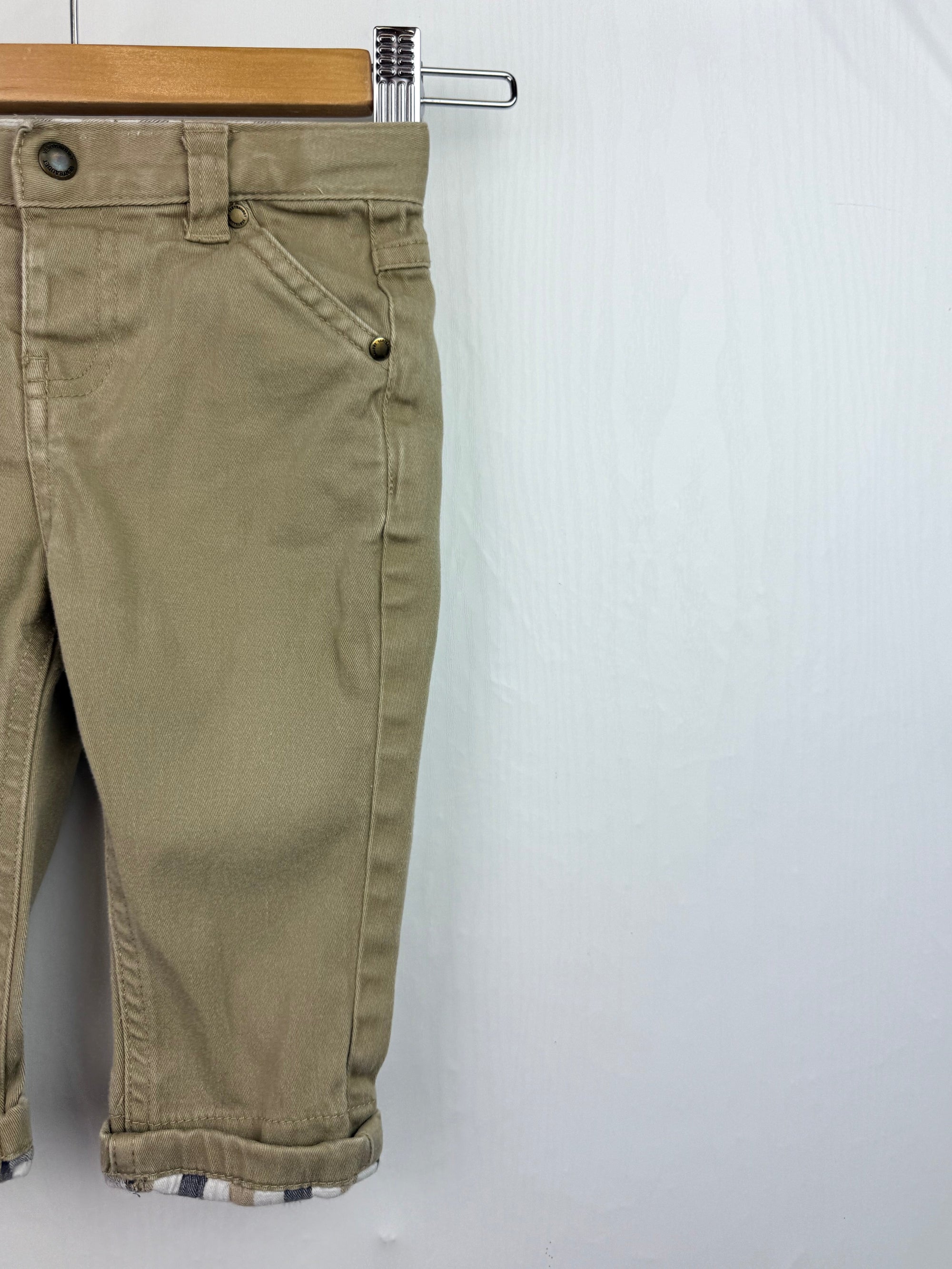 Vertbaudet Chino Trousers - Boys 9 Months - Little Ones Preloved. Second Hand Children's & Preloved Baby, Kids, Girls & Boys Clothes. UK online