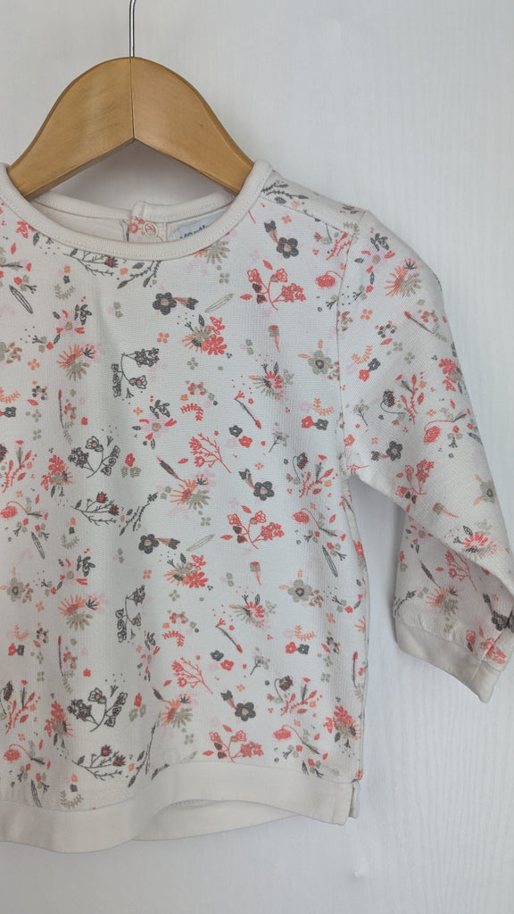 Vertbaudet Floral Jumper - Girls 12 Months Vertbaudet Used, Preloved, Preworn & Second Hand Baby, Kids & Children's Clothing UK Online. Cheap affordable. Brands including Next, Joules, Nutmeg Morrisons, TU, F&F, H&M.