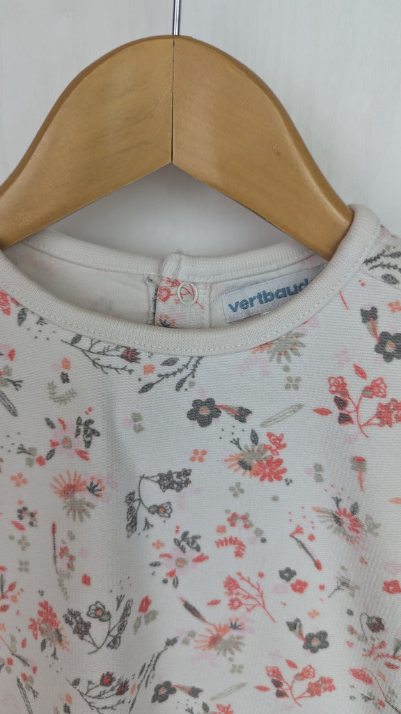 Vertbaudet Floral Jumper - Girls 12 Months Vertbaudet Used, Preloved, Preworn & Second Hand Baby, Kids & Children's Clothing UK Online. Cheap affordable. Brands including Next, Joules, Nutmeg Morrisons, TU, F&F, H&M.