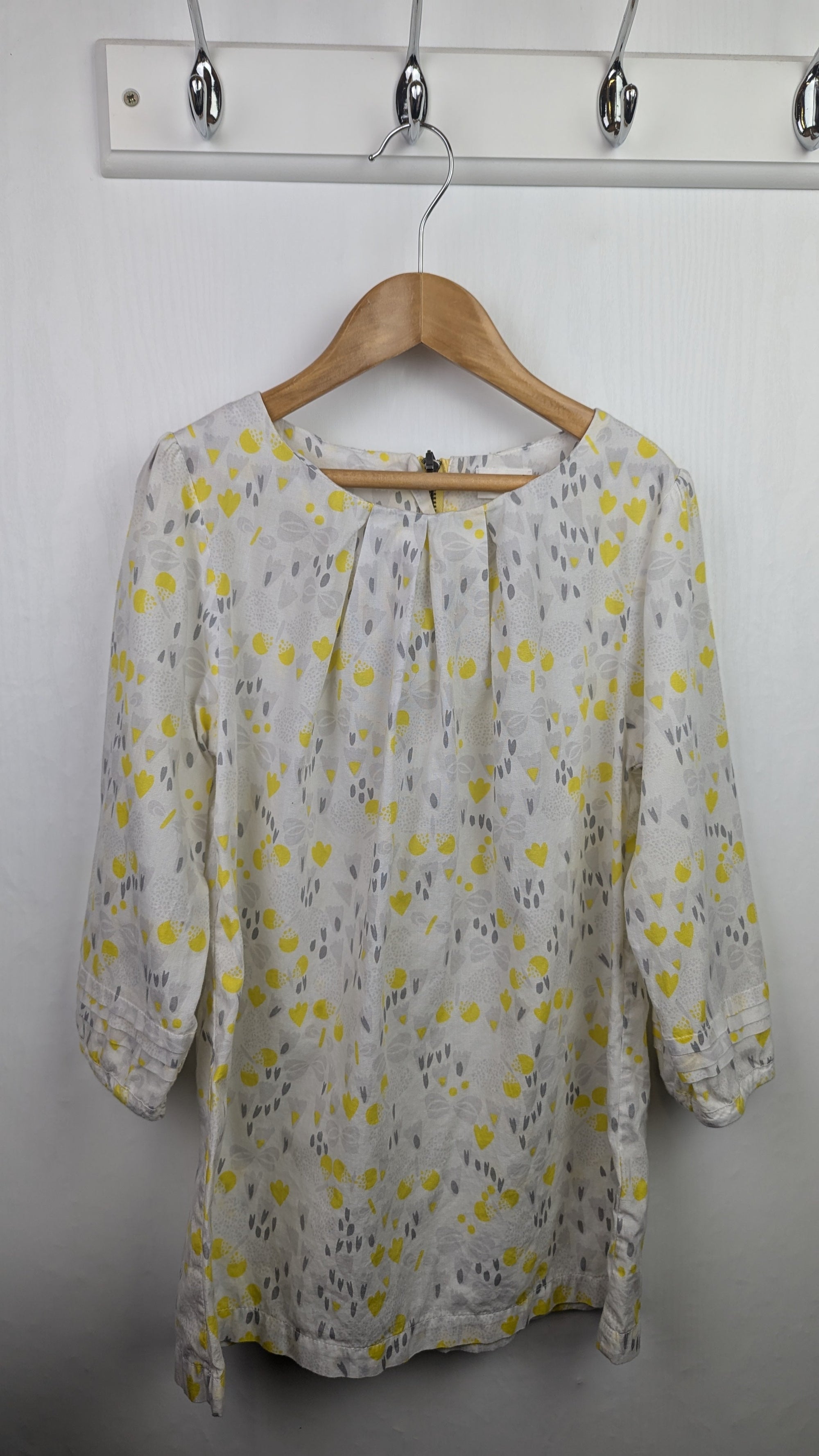 Vertbaudet Floral Tunic Top - Girls 10 Years - Little Ones Preloved. Second Hand Children's & Preloved Baby, Kids, Girls & Boys Clothes. UK online