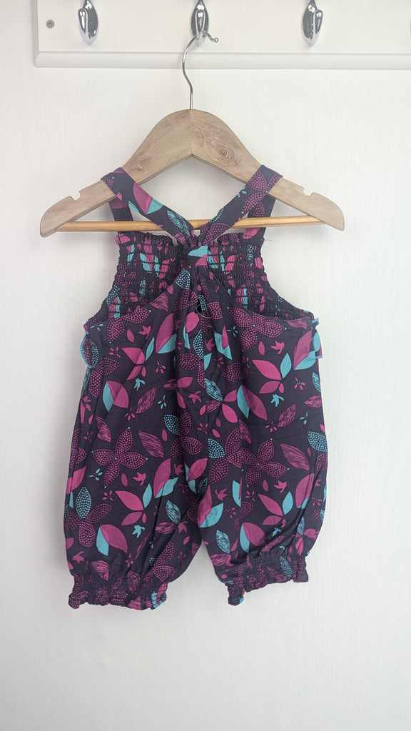 Vertbaudet Purple Floral Romper - Girls 2 Years Vertbaudet Used, Preloved, Preworn & Second Hand Baby, Kids & Children's Clothing UK Online. Cheap affordable. Brands including Next, Joules, Nutmeg Morrisons, TU, F&F, H&M.