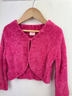 Vintage Angels Chunky Knit Cardigan - Girls 3 - 4 Years - Little Ones Preloved. Second Hand Children's & Preloved Baby, Kids, Girls & Boys Clothes. UK online