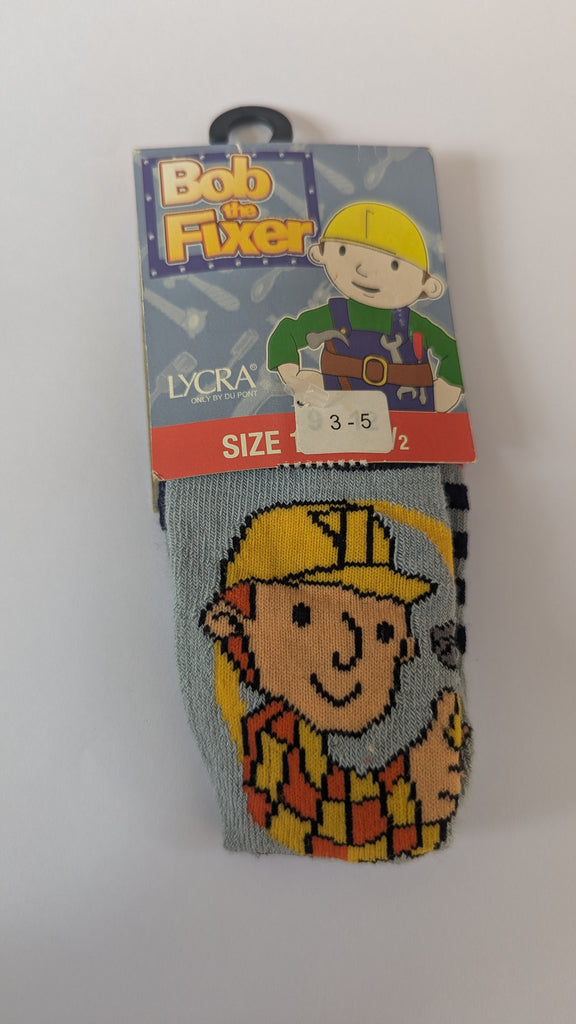 Vintage Bob The Fixer Socks - Boys 3-5 Bob The Fixer Used, Preloved, Preworn & Second Hand Baby, Kids & Children's Clothing UK Online. Cheap affordable. Brands including Next, Joules, Nutmeg Morrisons, TU, F&F, H&M.