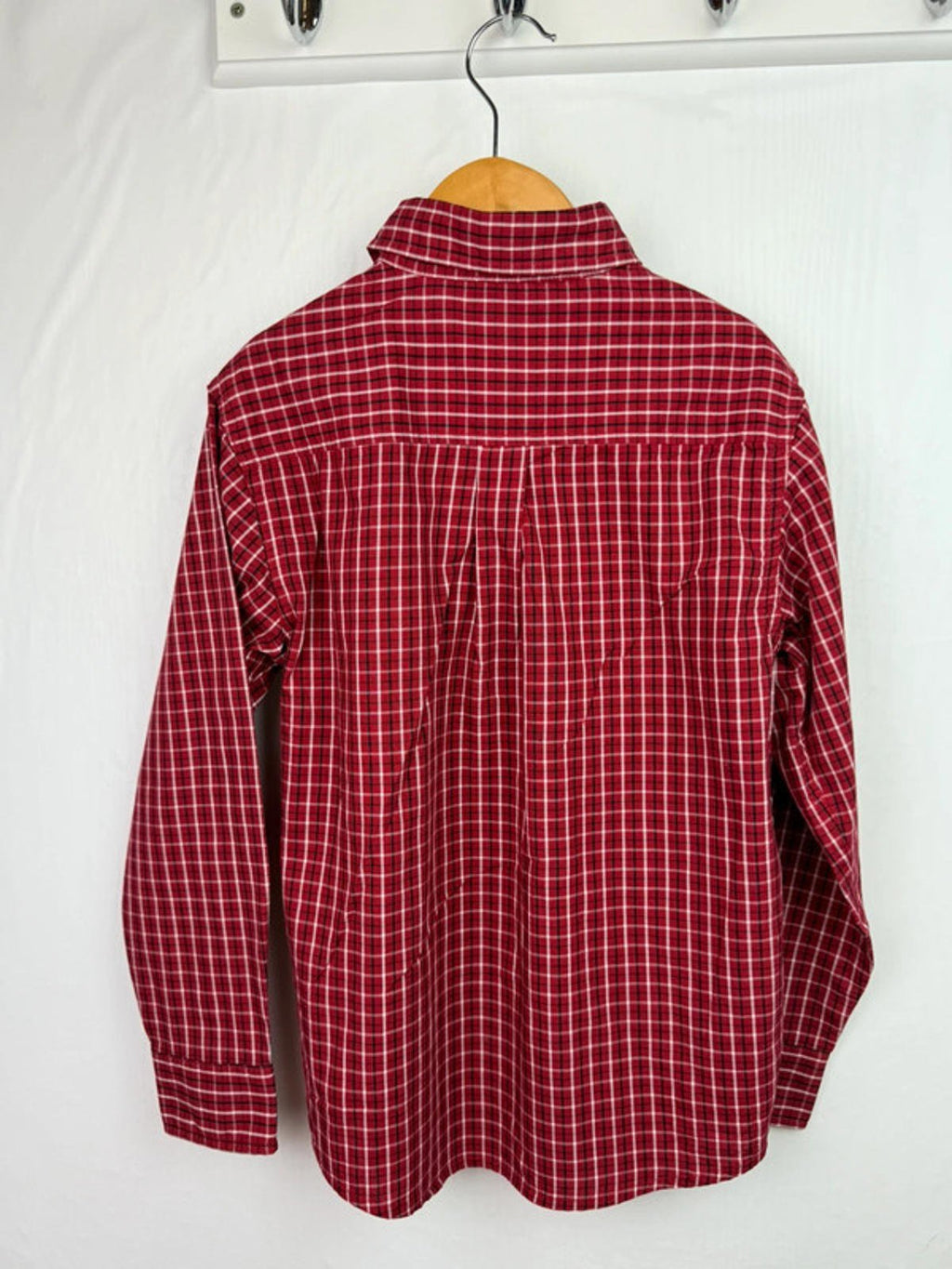 Vintage Chaps Red Checked Long Sleeve Shirt - Boys 6 - 7 Years - Little Ones Preloved. Second Hand Children's & Preloved Baby, Kids, Girls & Boys Clothes. UK online