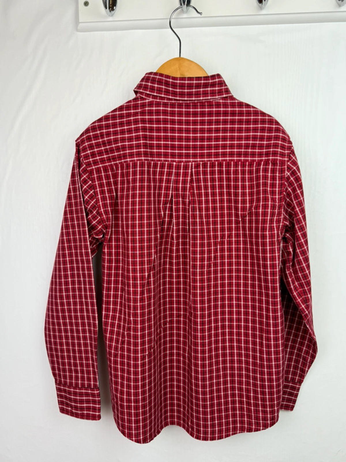Vintage Chaps Red Checked Long Sleeve Shirt - Boys 6 - 7 Years - Little Ones Preloved. Second Hand Children's & Preloved Baby, Kids, Girls & Boys Clothes. UK online
