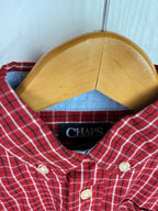 Vintage Chaps Red Checked Long Sleeve Shirt - Boys 6 - 7 Years - Little Ones Preloved. Second Hand Children's & Preloved Baby, Kids, Girls & Boys Clothes. UK online
