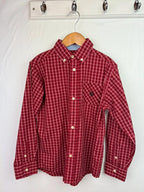 Vintage Chaps Red Checked Long Sleeve Shirt - Boys 6 - 7 Years - Little Ones Preloved. Second Hand Children's & Preloved Baby, Kids, Girls & Boys Clothes. UK online