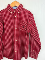 Vintage Chaps Red Checked Long Sleeve Shirt - Boys 6 - 7 Years - Little Ones Preloved. Second Hand Children's & Preloved Baby, Kids, Girls & Boys Clothes. UK online