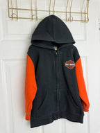 Vintage Harley Davidson Zip Hoodie - Kids 6 Years - Little Ones Preloved. Second Hand Children's & Preloved Baby, Kids, Girls & Boys Clothes. UK online