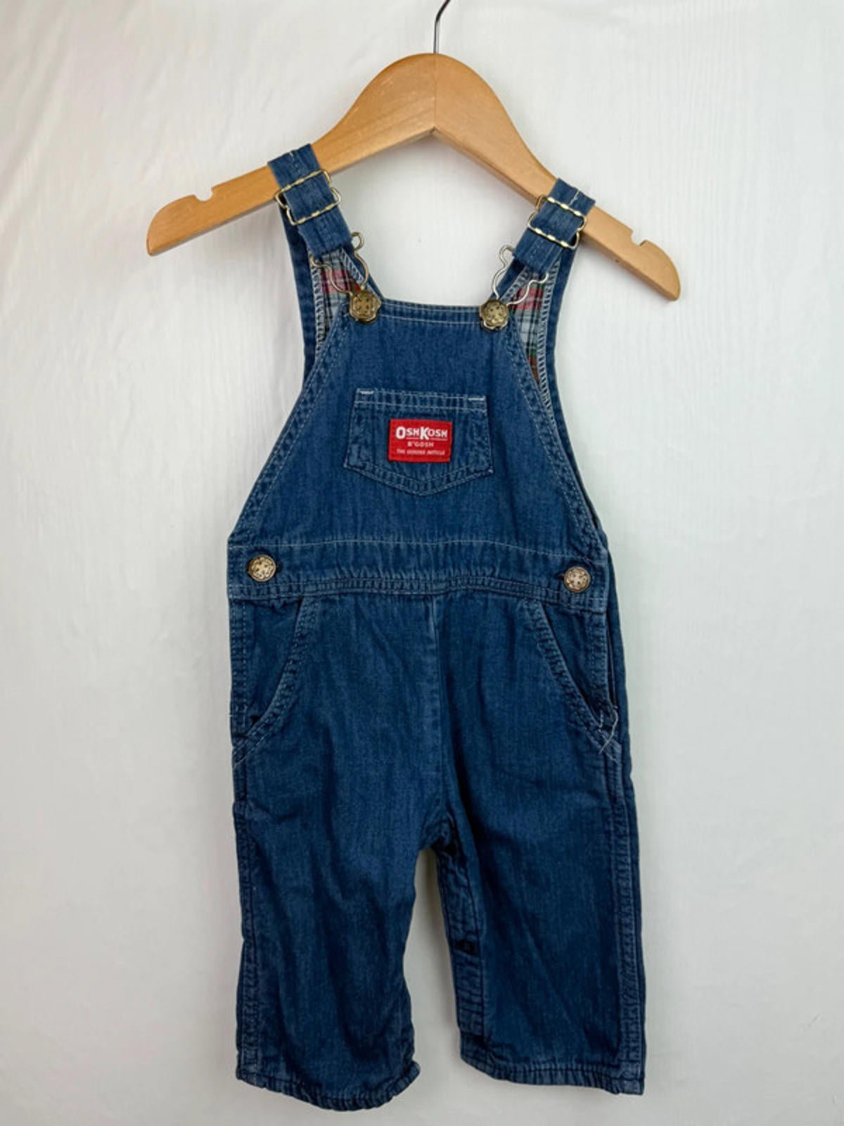 Vintage Oshkosh Denim Dungarees - 12 Months - Little Ones Preloved. Second Hand Children's & Preloved Baby, Kids, Girls & Boys Clothes. UK online
