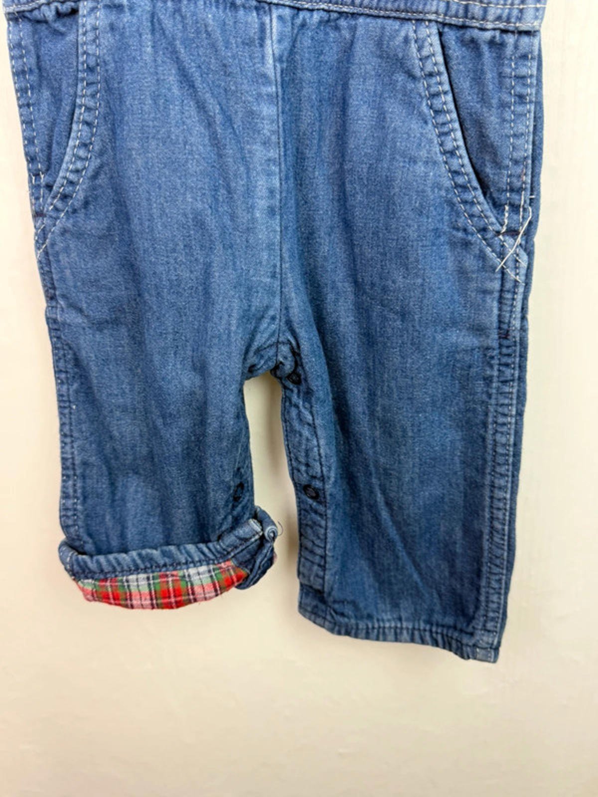 Vintage Oshkosh Denim Dungarees - 12 Months - Little Ones Preloved. Second Hand Children's & Preloved Baby, Kids, Girls & Boys Clothes. UK online