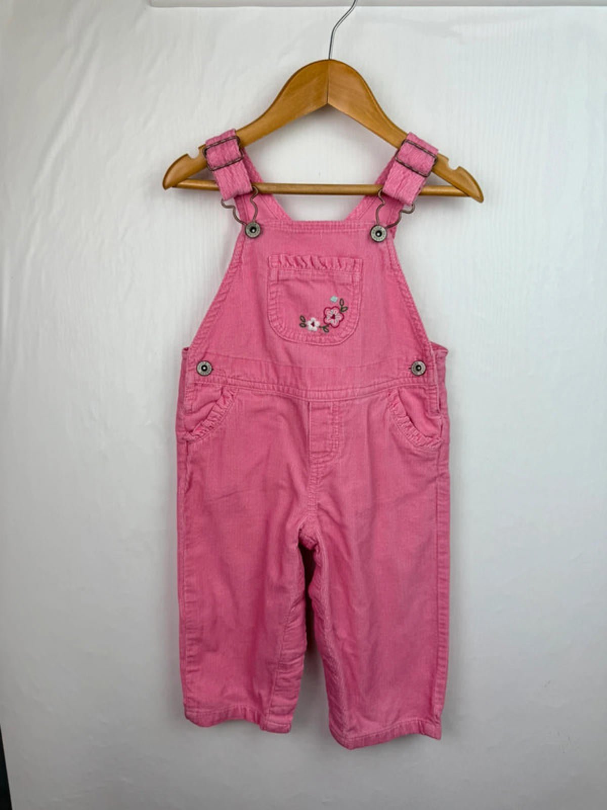 Vintage Oshkosh Pink Cord Dungarees - Size 12 Months - Little Ones Preloved. Second Hand Children's & Preloved Baby, Kids, Girls & Boys Clothes. UK online