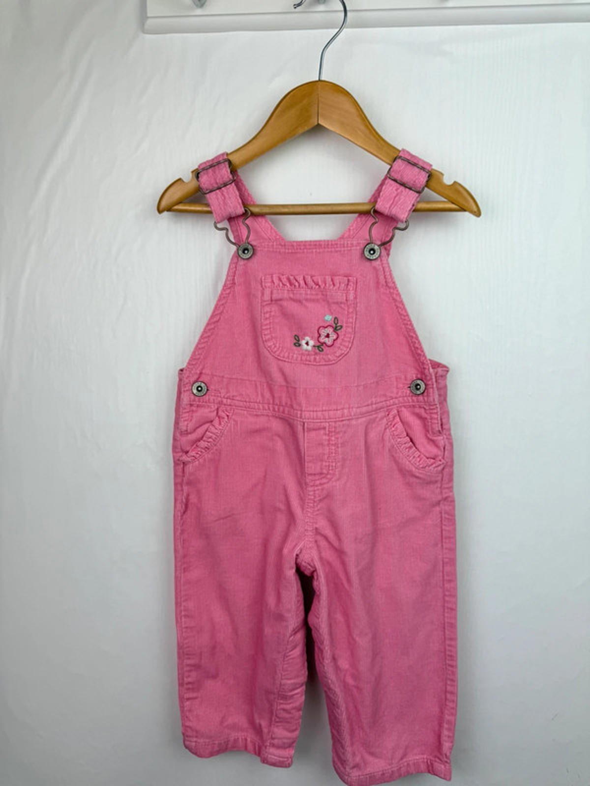 Vintage Oshkosh Pink Cord Dungarees - Size 12 Months - Little Ones Preloved. Second Hand Children's & Preloved Baby, Kids, Girls & Boys Clothes. UK online
