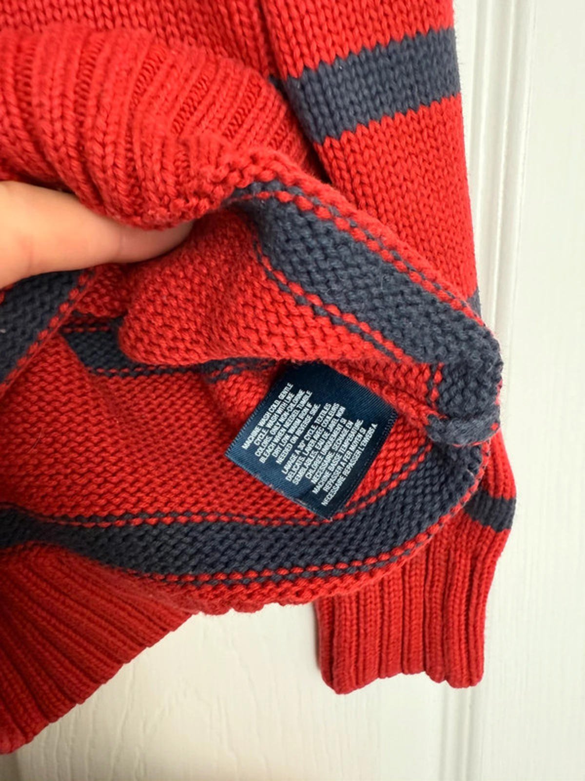 Vintage Polo Ralph Lauren Half Zip - Kids 4T - Little Ones Preloved. Second Hand Children's & Preloved Baby, Kids, Girls & Boys Clothes. UK online