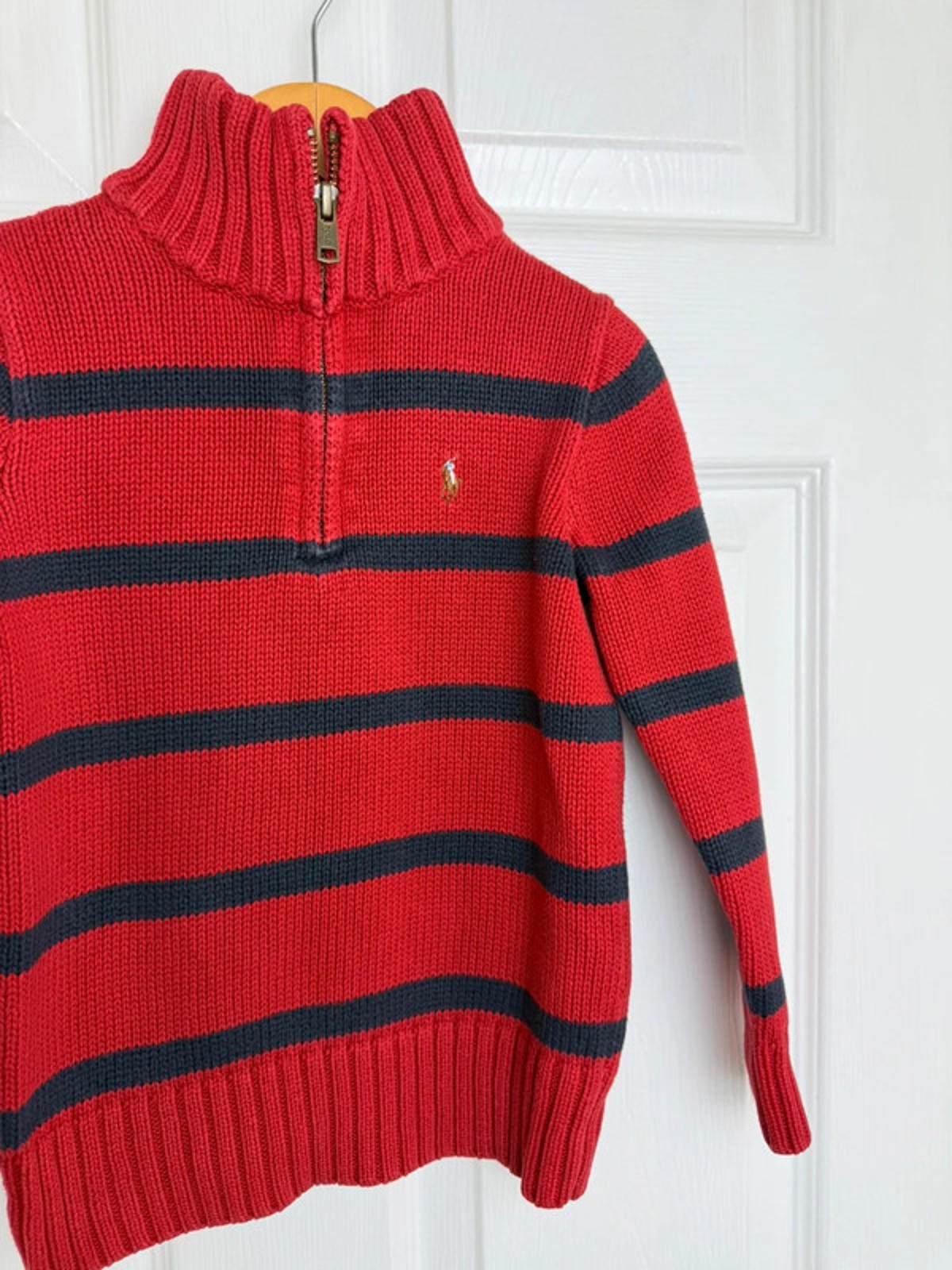 Vintage Polo Ralph Lauren Half Zip - Kids 4T - Little Ones Preloved. Second Hand Children's & Preloved Baby, Kids, Girls & Boys Clothes. UK online