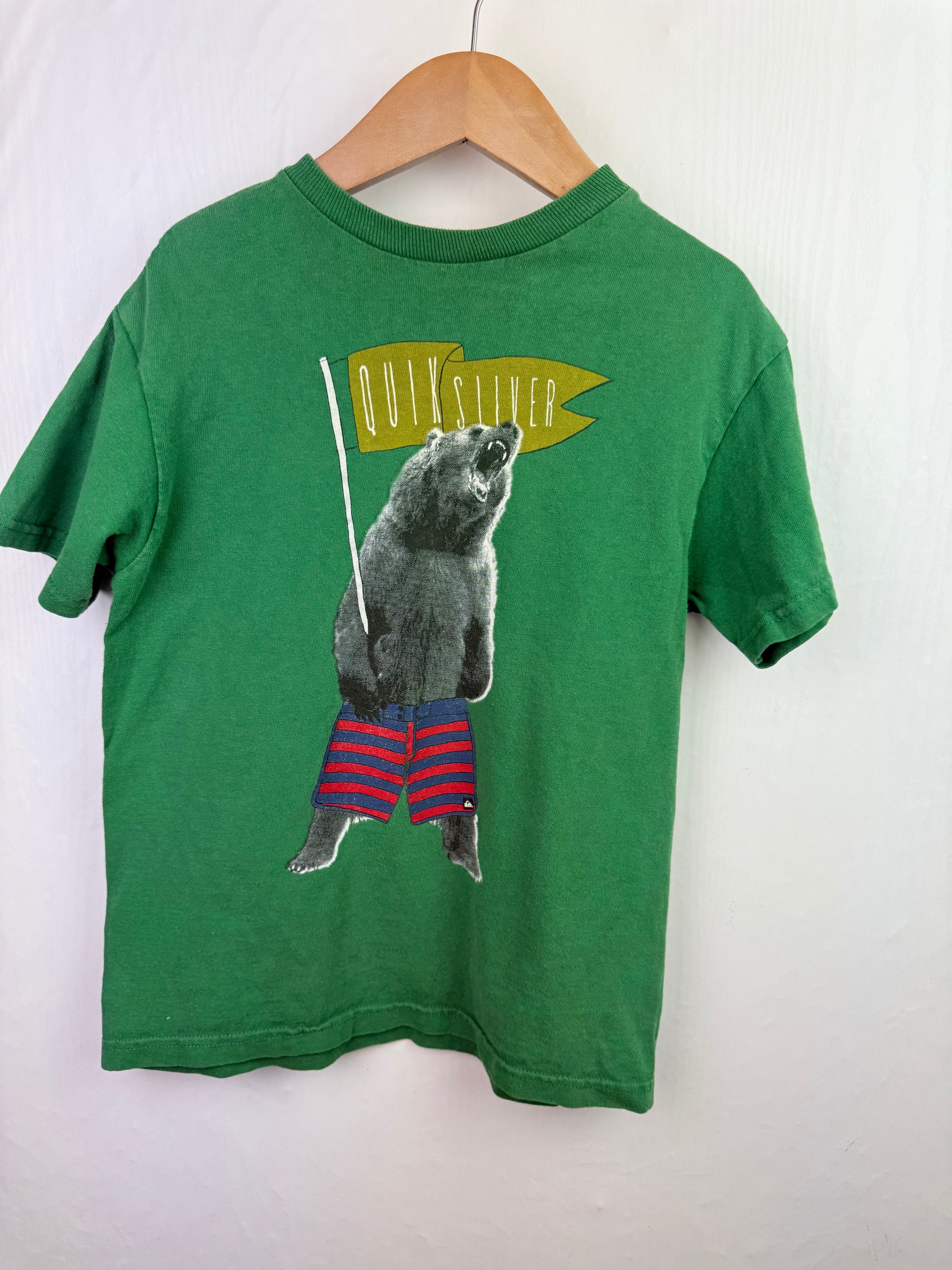 Vintage QuikSilver Bear Top - Boys 8 - 10 Years - Little Ones Preloved. Second Hand Children's & Preloved Baby, Kids, Girls & Boys Clothes. UK online