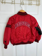 Vintage Team Starter Badgers Varsity Jacket - Kids 4T - Little Ones Preloved. Second Hand Children's & Preloved Baby, Kids, Girls & Boys Clothes. UK online