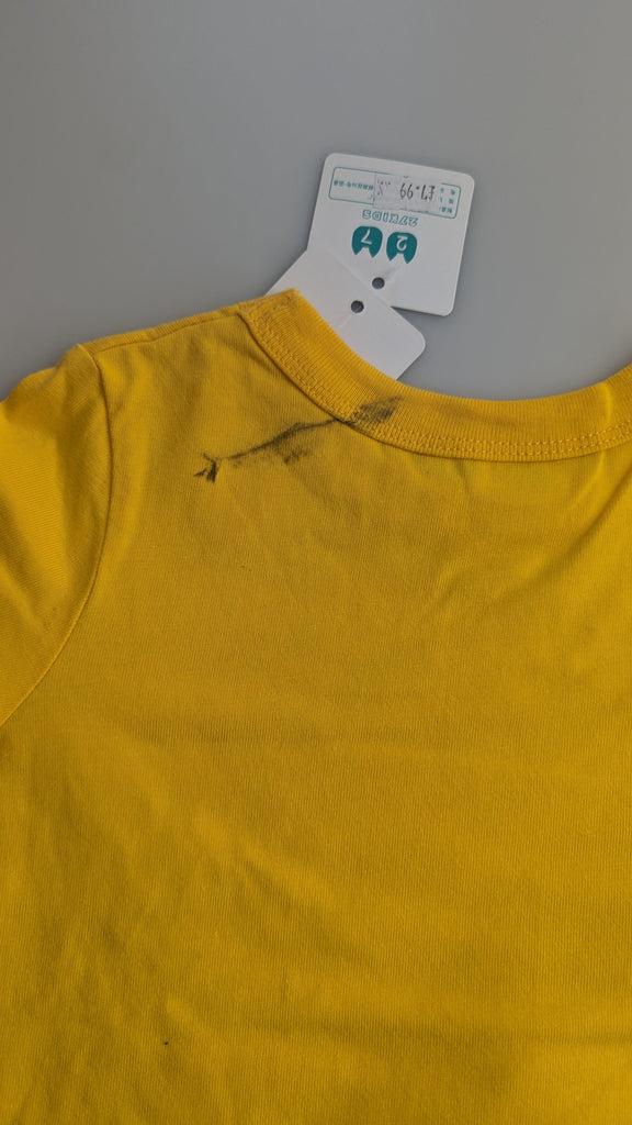 Yellow T-Rex Long Sleeve Top - Boys 2 Years Unbranded Used, Preloved, Preworn & Second Hand Baby, Kids & Children's Clothing UK Online. Cheap affordable. Brands including Next, Joules, Nutmeg Morrisons, TU, F&F, H&M.