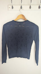 Yumi Girl Navy Cherry Cardigan - Girls 13 - 14 Years - Little Ones Preloved. Second Hand Children's & Preloved Baby, Kids, Girls & Boys Clothes. UK online