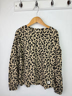 Zara Animal Print Long Sleeve Top - Girls 7 Years - Little Ones Preloved. Second Hand Children's & Preloved Baby, Kids, Girls & Boys Clothes. UK online