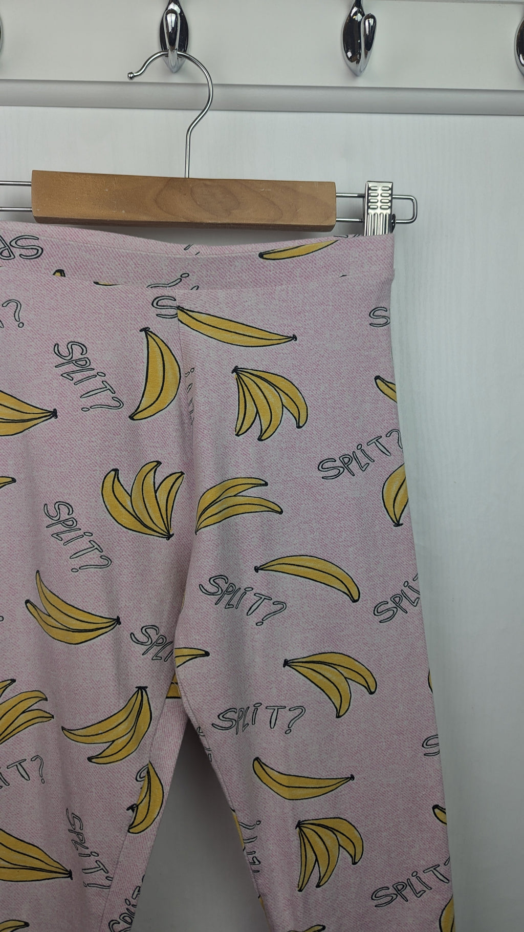 Zara 'Banana Split' Cropped Leggings - Girls 9 Years - Little Ones Preloved. Second Hand Children's & Preloved Baby, Kids, Girls & Boys Clothes. UK online