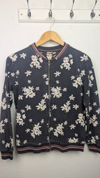 Zara Floral Bomber Jacket - Girls 13 - 14 Years - Little Ones Preloved. Second Hand Children's & Preloved Baby, Kids, Girls & Boys Clothes. UK online