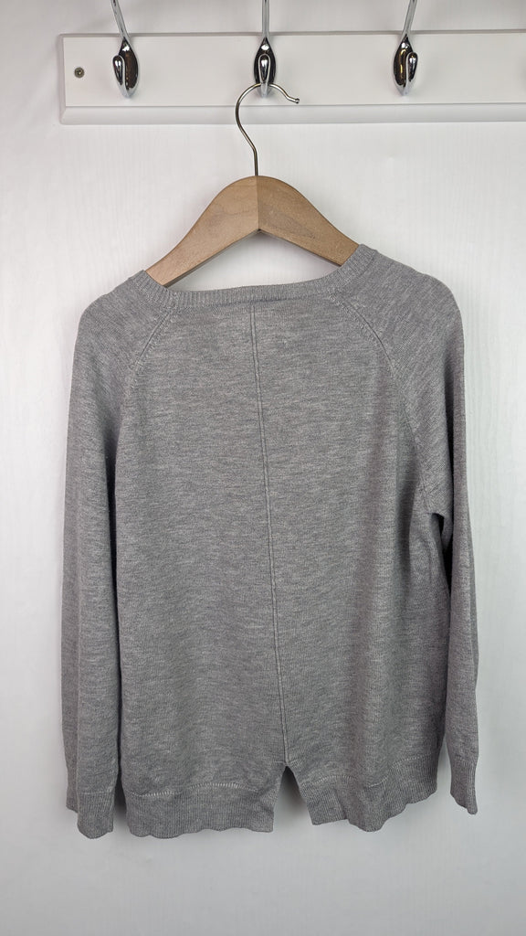 Zara Grey Jumper - Girls 7 Years Zara Used, Preloved, Preworn & Second Hand Baby, Kids & Children's Clothing UK Online. Cheap affordable. Brands including Next, Joules, Nutmeg Morrisons, TU, F&F, H&M.