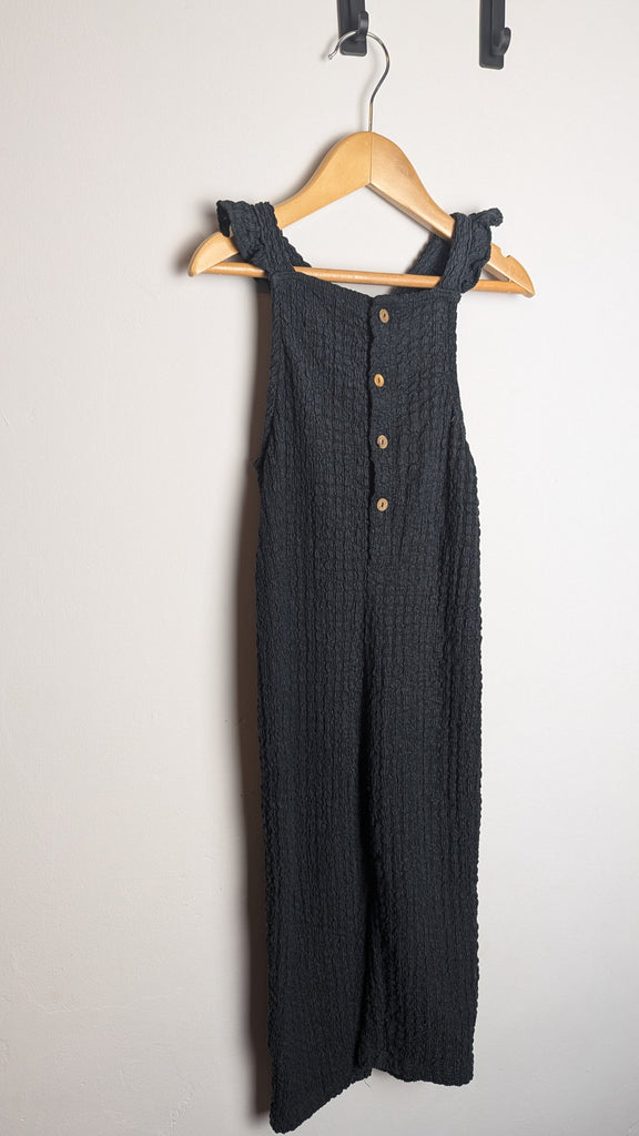 Zara Grey Stretchy Jumpsuit - Girls 2-3 Years Little Ones Preloved Used, Preloved, Preworn Baby, Girls & Boys Clothes. Kids & Children's second hand Clothing UK Online. Cheap affordable. Brands including Next, Joules, Nutmeg Morrisons, TU, F&F, H&M.