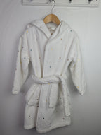 Zara Home White Dressing Gown - Unisex 4 - 5 Years - Little Ones Preloved. Second Hand Children's & Preloved Baby, Kids, Girls & Boys Clothes. UK online