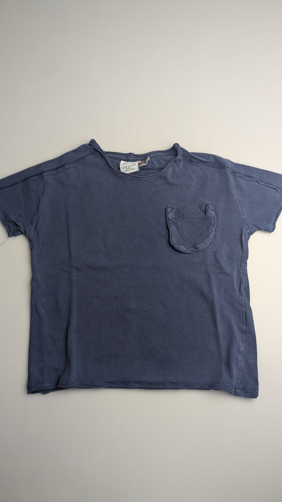 Zara Navy Short Sleeve Top - Boys 2-3 Years Zara Used, Preloved, Preworn & Second Hand Baby, Kids & Children's Clothing UK Online. Cheap affordable. Brands including Next, Joules, Nutmeg Morrisons, TU, F&F, H&M.