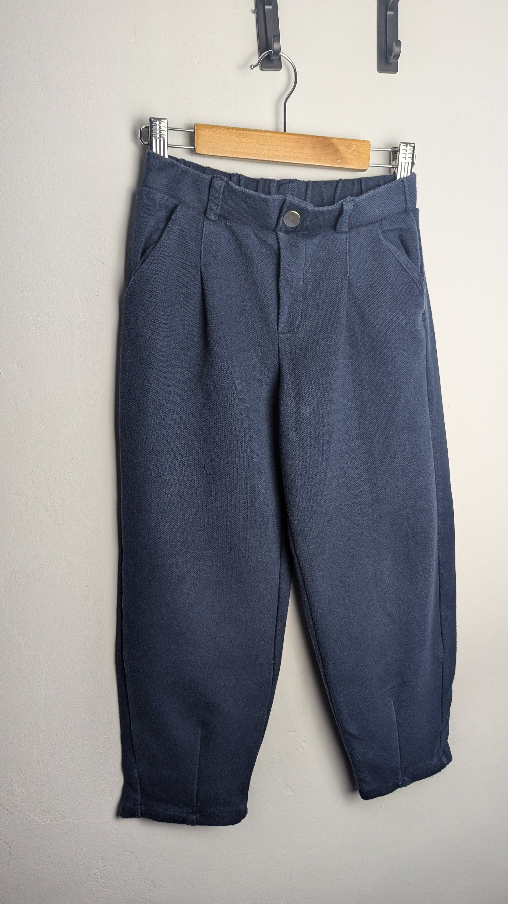 Zara Navy Stretchy Trousers - Girls 10 Years - Little Ones Preloved. Second Hand Children's & Preloved Baby, Kids, Girls & Boys Clothes. UK online