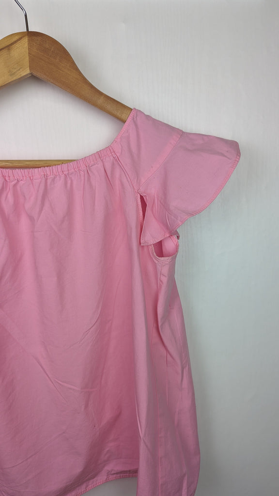 Zara Pink Open Back Top - Girls 13-14 Years Zara Used, Preloved, Preworn Baby, Girls & Boys Clothes. Kids & Children's second hand Clothing UK Online. Cheap affordable. Brands including Next, Joules, Nutmeg Morrisons, TU, F&F, H&M.