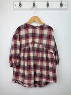 Zara Red Plaid Dress - Girls 4 - 5 Years - Little Ones Preloved. Second Hand Children's & Preloved Baby, Kids, Girls & Boys Clothes. UK online